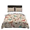 Duvet Cover Set Cartoon Children'S Quilt Cover 3D Digital Printing Three-Piece Set
