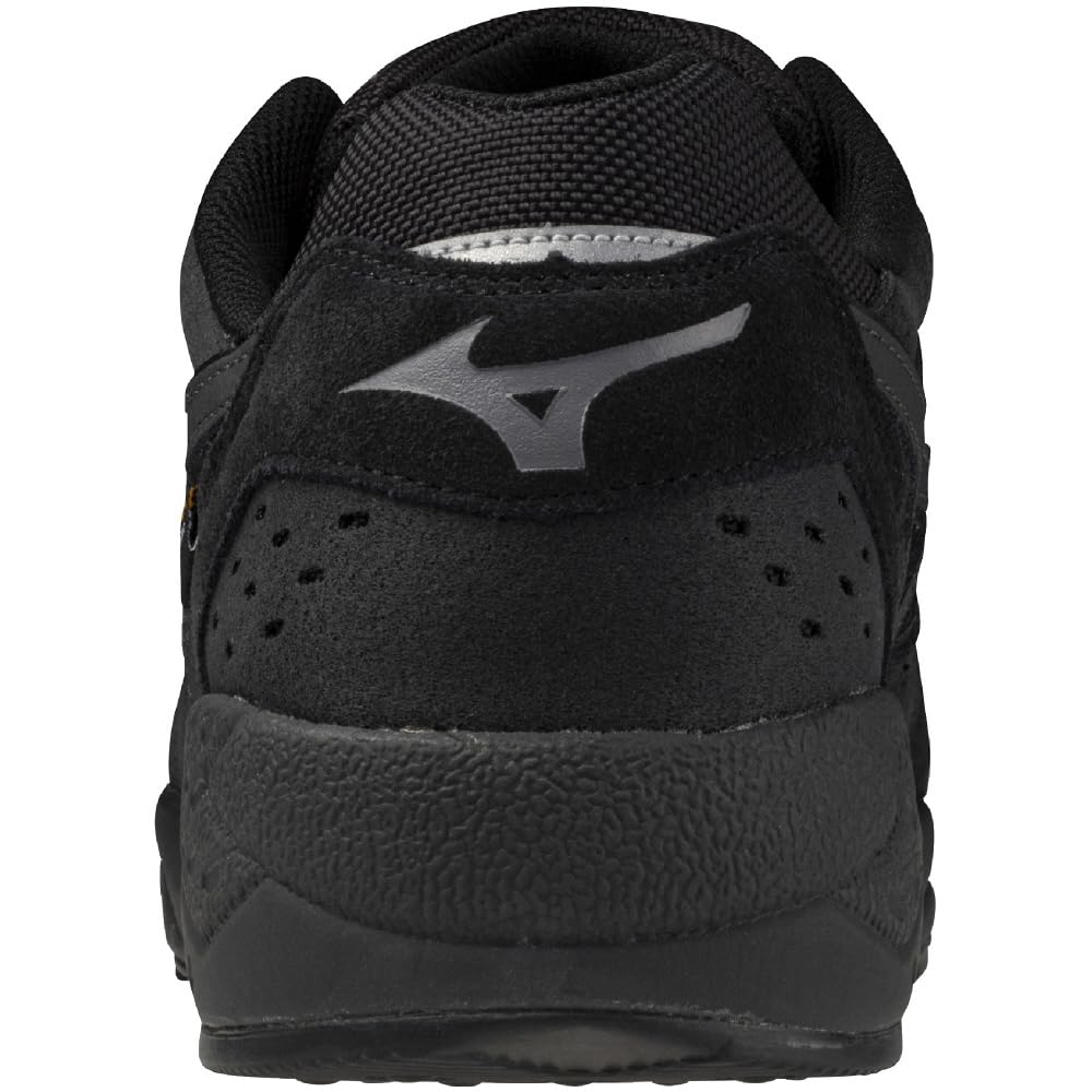 Mizuno Contender CORDURA CONTENDER Sneakers, Perfect for Commuting, School, and Lifestyle, Stylish, Black and Dark Gray, Size 24.0 Cm, 2E
