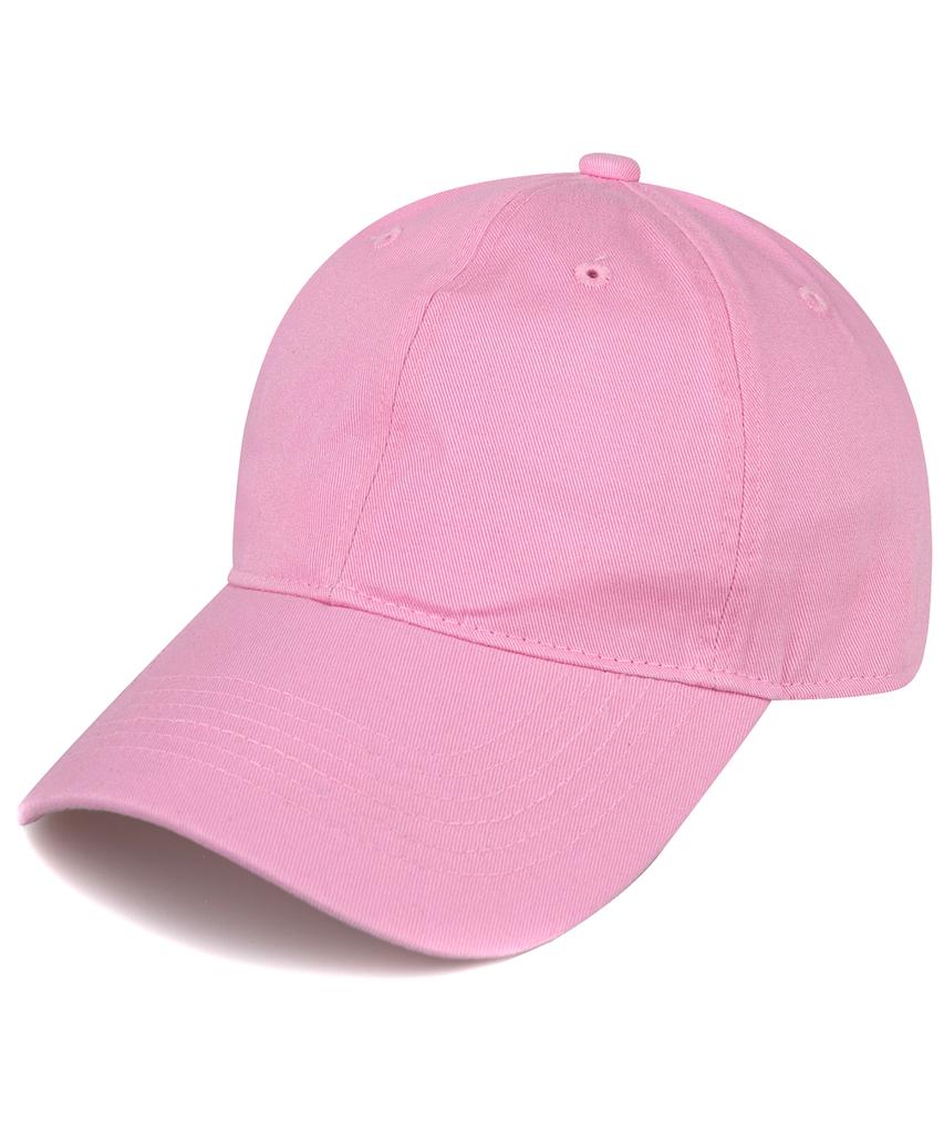 Chaebteo Casual Washing Ball Cap - Light Pink