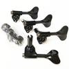 GOTOH GRL510M-9 B L4 Black Bass Tuning Machines - Set of 4 (One Side) - RES-O-LITE Lightweight