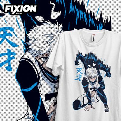 Blue Lock – Marzo  – Nagi Anime T Shirt Manga Gift For Anime Lover All Size Cotton