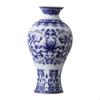Chinese Blue and White Porcelain Bottle Flowers Arrangement