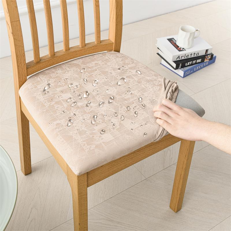 1/2/4/6 buc Husă PU Impermeabilă pentru Scaun, Husă Slip pentru Scaun de Bucătărie/Sală de Mese, Husă Elastică Stretch pentru Pernă de Scaun, pentru Hotel