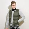 Collarless down liner vest autumn and winter light down jacket wear vest vest vest vest vest