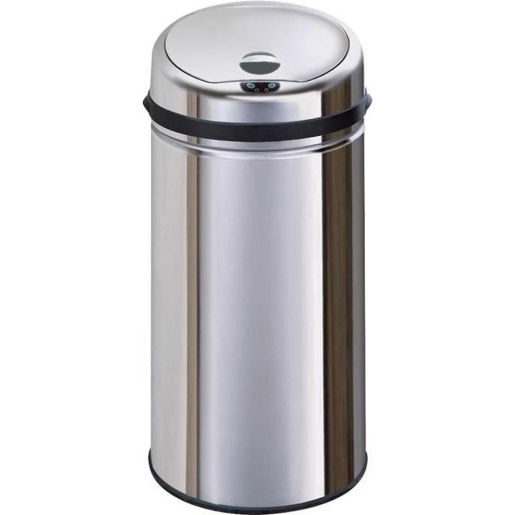 Poubelle de Cuisine Automatique - KITCHEN MOVE - Argent - 42 L