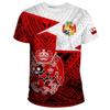 T-shirts Mode Tonga Pour Hommes Été Décontracté T-shirt Imprimé 3D Polynésie Col Rond Manches Courtes Hauts Street Wear Lâche T-shirt