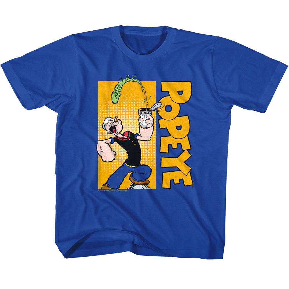 Popeye Spinach Catcher Kids T Shirt XXXXL