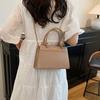 Solid Color Temperament Versatile Handbag Summer New High-end Texture Atmospheric Tote Bag Shoulder Messenger Bag Women