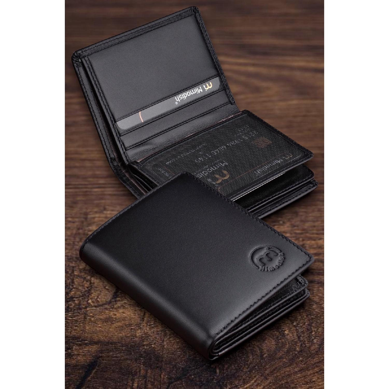 

1477 Натуральная Натуральная Кожа Вертикальный Черный Роскошный Мужской Визитница Бумажник