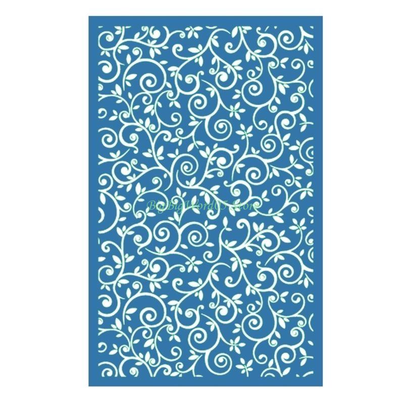 24TE DIY Silkscreen-Stencils Mesh-Silkscreen-Print Kit for Jewelry Embossing Tool Reusable-Mesh Screen Stencil Painting Decor