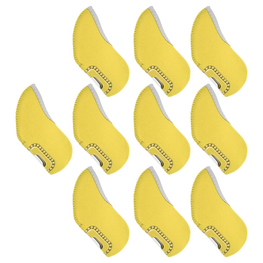 10Pcs Golf Putter Head Cover Iron Club See Through Window Covers Putter Protector