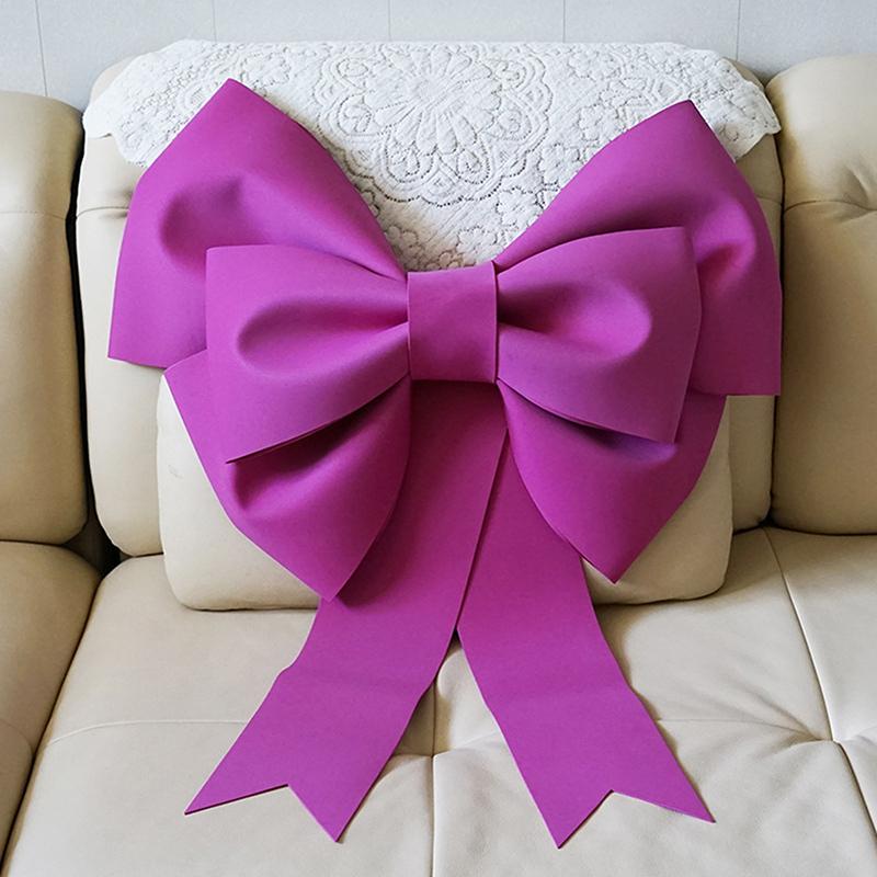 30/50/75Cm Big Bow Birthday Wedding Christmas Party Wall Background Decor Bow Make Kit Diy Bow Knot Handmade Material
