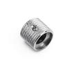 4pcs Metal Volume   Control Knob Dome Knob Set with Inner   Spanner for Electric Guitar Bass