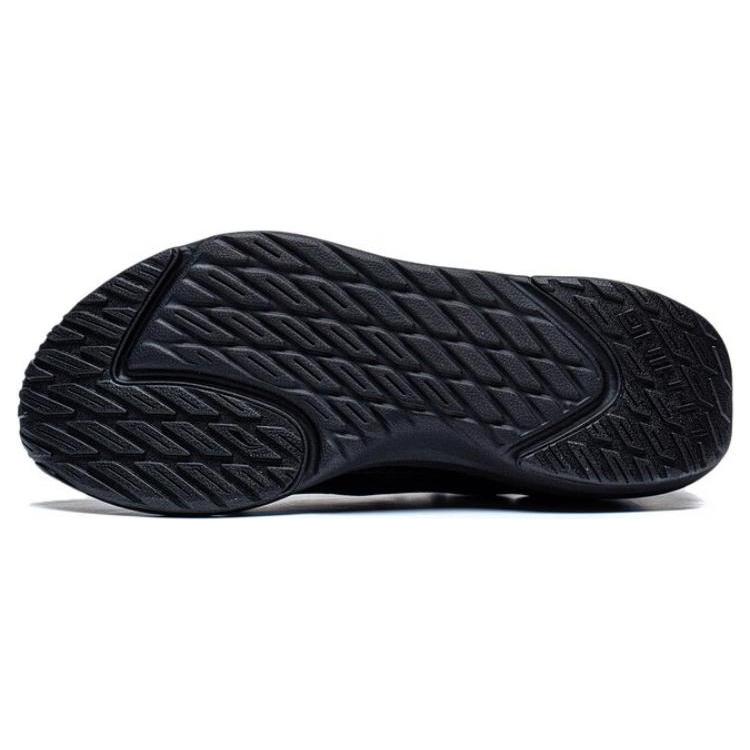 Li Ning SOFT GO Antidérapantes Basses Décontractées Homme Noir AGLT125-2