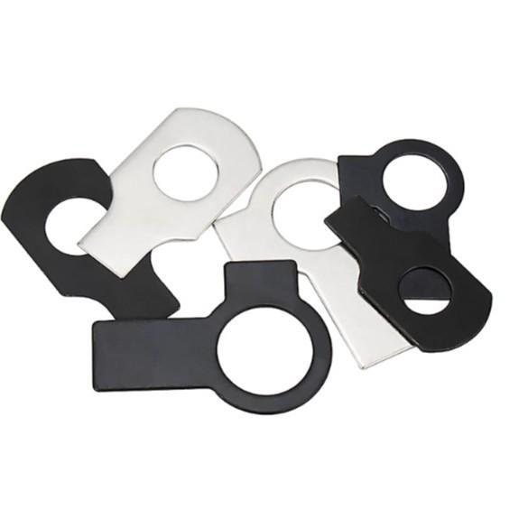Gold Super Stainless Steel & Carbon Steel Washers: Single/Ear, Double/Ear, Stop (Sizes M4-M14) Black Double Ear M5