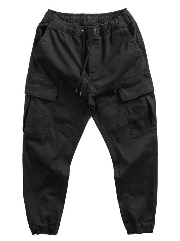 Men's Durable Work Pants, Loose Fit, Welding & Auto Repair, Large Pockets, Spring/Summer