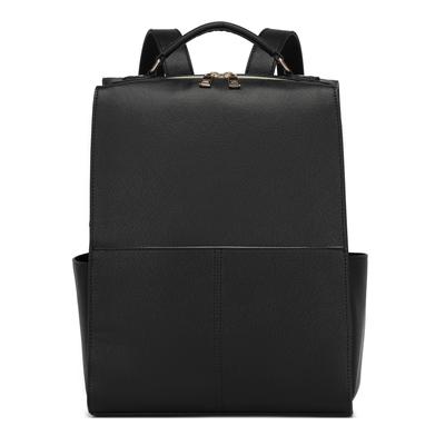 Zaino Quadrato Borsa Zaino Business Pendolarismo a Scuola Ufficio Casual A4 Pollici PC Idrorepellente Leggero Alla Moda Italia Zaino Pelle PU Nylon