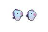 BT21 Acrylic Pin Badge Character Pin Badge Accessory KOYA [Official] - - BABY, TATA, RJ, CHIMMY, COOKY, SHOOKY, MANG, (MANG)