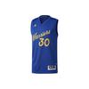 NBA Stephen Curry Casual Basketball Jersey Christmas Edition No. 30 Men Tops Blue BT8422