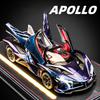 1/18 Apollo Project EVO Supercar Alloy Car Diecasts & Toy Vehicles Metal Toy Car Model Sound and Light Collection Kids Toy