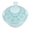 Salad Spinner Lake Blue 5L Fast One Handed Manual Salad Washer Spinner for Vegetable Fruit Lettuce