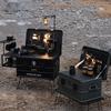 Camping Box Light Stand Camping Lantern Stand Aluminum Alloy Desktop Lamp Bracket Portable Lamp Pole for Outdoor Picnic