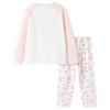 Balabala Kids' Color-Block Long Pajama Set