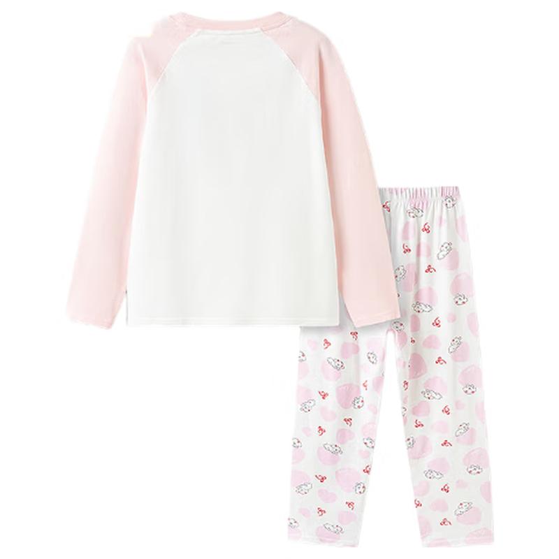 Balabala Kids Color-Block Long Pajama Set 140