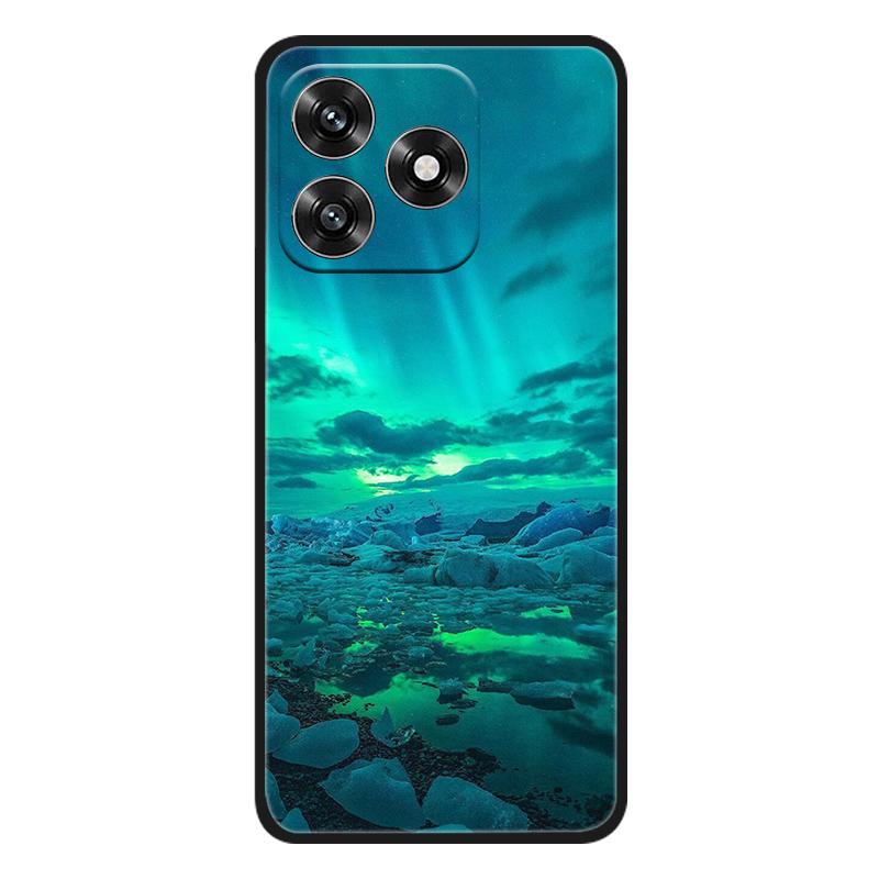 Etui do Honor X5C Plus NLA-LX1 Luksusowe Malowane Marmurem Pokrowiec Przezroczyste Silikonowe Etui Do Honor X5C X 5C HonorX5C Plus 4G Miękkie Torby