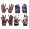 Plush Halloween Cosplay Gloves Werewolf Makeup Party Props Creative Werewolf Vinyl Gloves  Party