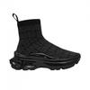 Womens/Ladies Flyby Glitter Sock Trainers