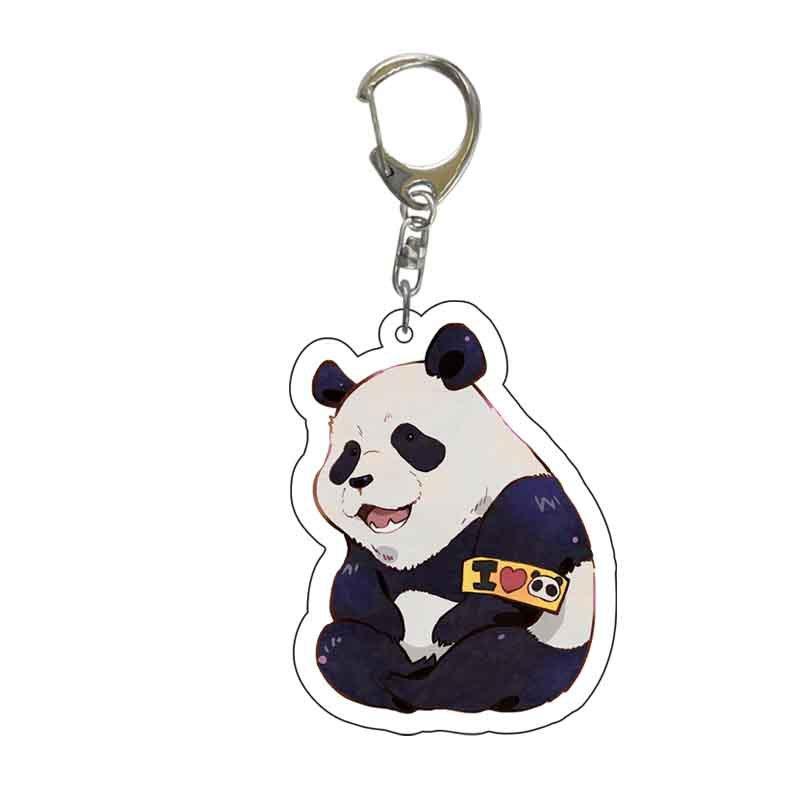 Jujutsu Kaisen Anime Keychain Itadori Yuji Gojo Satoru Cartoon Acrylic Bag Keyring Pendant Cos Accessory