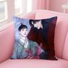 The GhostS N-Nocturne Pillow Case Comfort Sofa Bed Silky Elegant Invisible Zipper Custom Decorative Cushion Cover