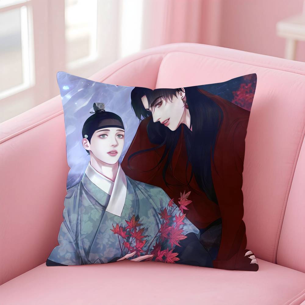 The GhostS N-Nocturne Pillow Case Comfort Sofa Bed Silky Elegant Invisible Zipper Custom Decorative Cushion Cover