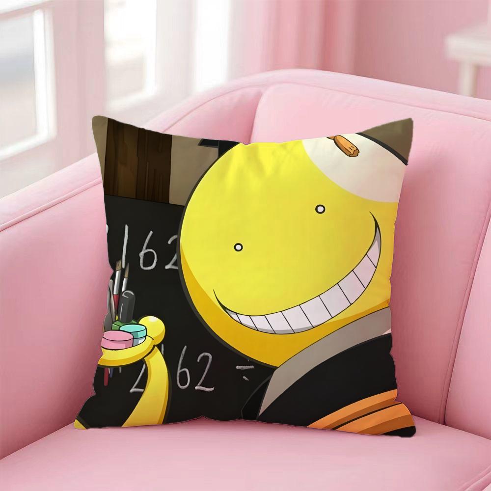 Popular AAssassination Classroomful Cushion Cover Premium SkinFriendly Pillow Case MultiPurpose for Home Office Travel