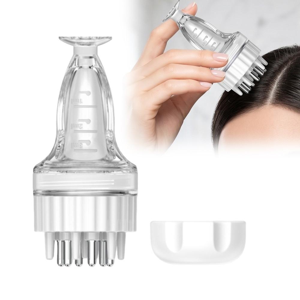 Precise Scale Hair Growth Serum Oil Apply Scalp Treatment Comb Nourish Hair Roots