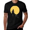 Howling Wolf TShirt Work Short Sleeve Cotton Top TShirt