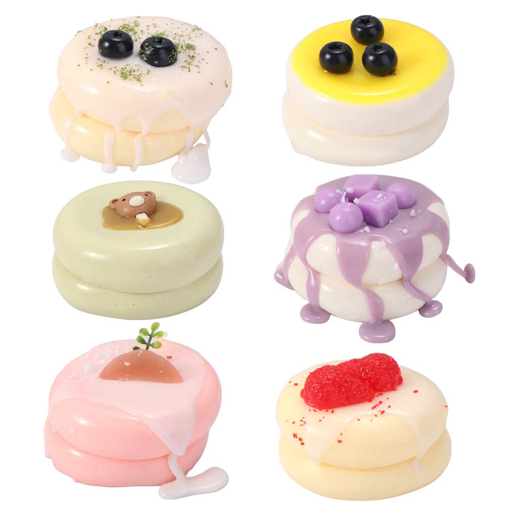 Chocolate Cheese Soufflé Squeeze Toy Cute Cake Slow Rebound Toy Kid Gifts