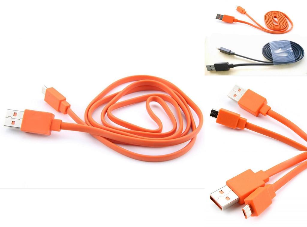 Premium Quality Speakers Micro Usb Fast Charger Flat Cable Cord For Charge 3+ Flip 4 Speaker Versatile And Timeless Design Perfect For All Lifestyles