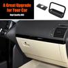 Carbon Fiber ABS Glove Box Cover Trim For Toyota Prado J150 2014-2018