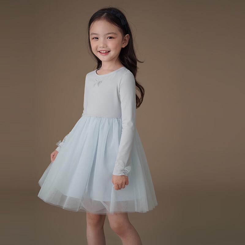 Hacikis Kids  Elsa Princess Long-Sleeve Dress 140