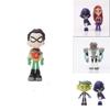 Lebhafte Teen Titans Go Anime-Figuren mit Robin Raven Beast Boy Starfire