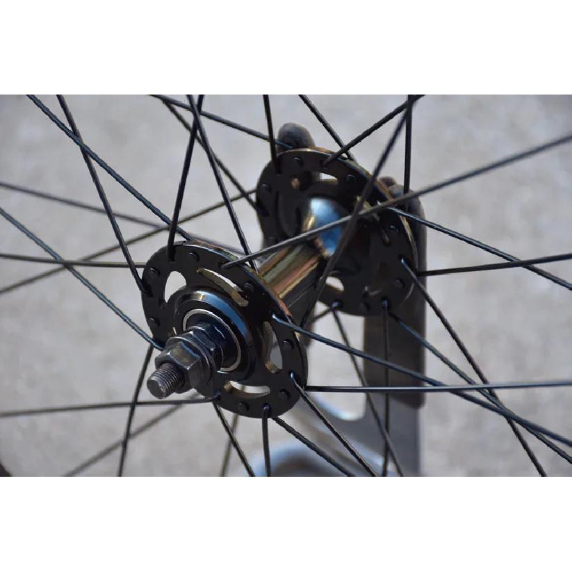 Fixed Gear Bike Wheelset, Aluminum Alloy, Fixie TRACK, Single Speed Bicycle Racing Wheel with 32H Bearing Hub, 70mm, 700C