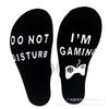 Do Not Disturb I'm Gaming Mid-Calf Cotton Socks