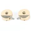 LCX Racing 1/10 RC Crawler CNC Brass AR44 Front Axle Steering Knuckles for Axial SCX10 II 90046 90047 Upgrades Parts Accessories