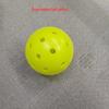 74mm Luminous Pickleball, 40-Hole Rotational & Injection Molded 