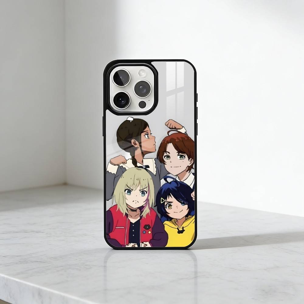 WEP Anime W-Wonder Egg P-Priority Phone Case For iPhone17,16,15,14,13 Plus,Pro Max Magnetic For Magsafe Wireless Charging