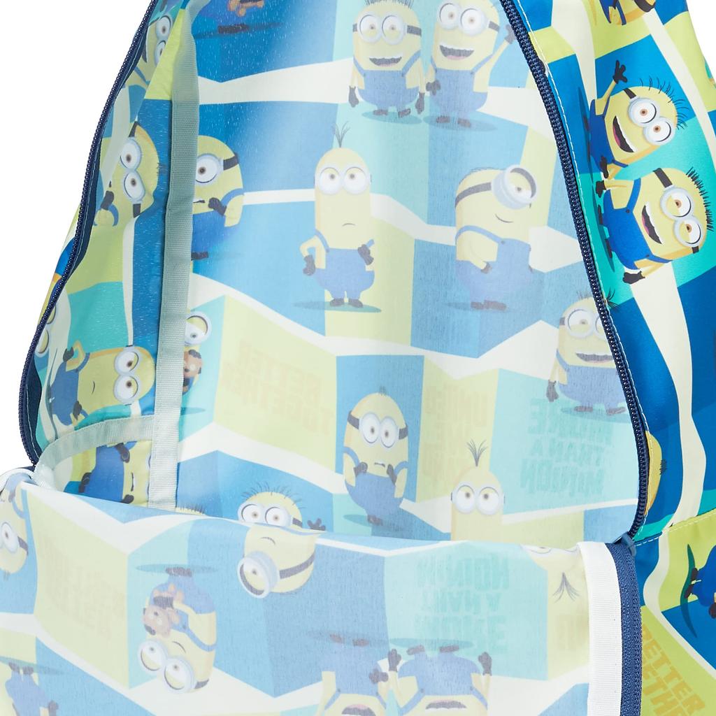 Marushin Minion Geometry Perfect for and Field Made with Recycled Product 4805049100 Backpack, School, Daycare, Trips, Polyester, Number
