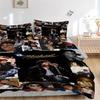 Michael Jackson Collage Print 3Pcs Bedding Setduvet Cover With 2 Bedropillowcase Home Birthday Gift