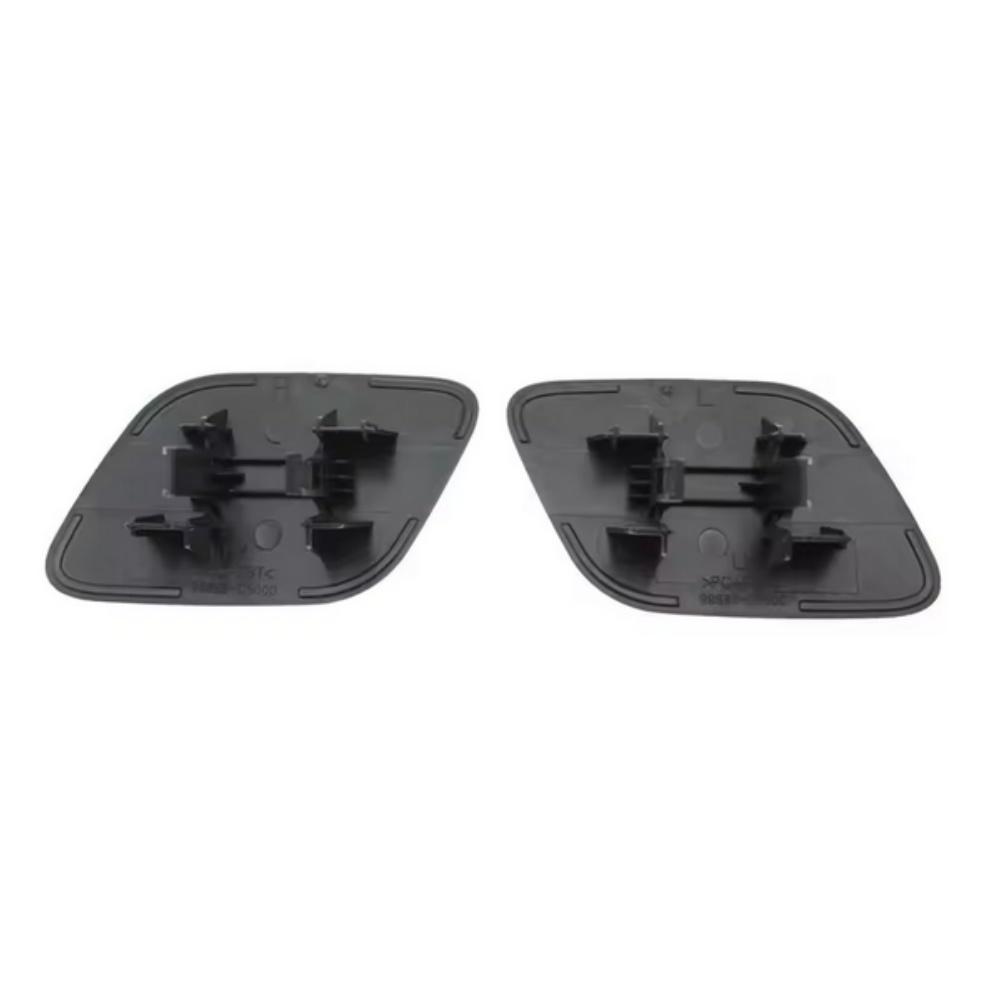 Left & Right Headlight Washer Spray Nozzles & Cover Cap For Kia Sorento 2015-2018